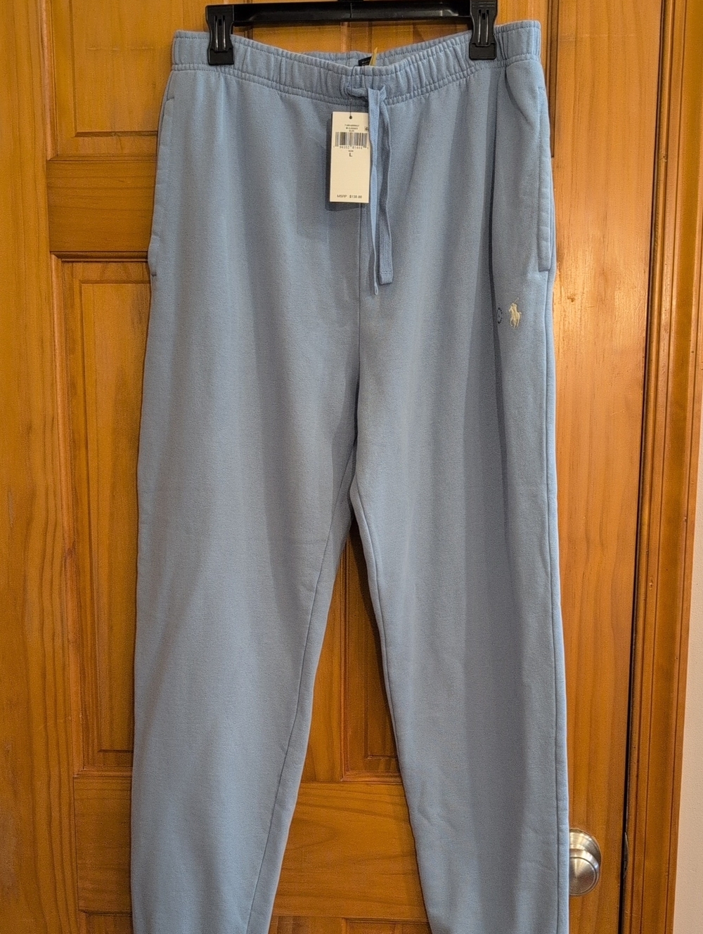 Polo Ralph Lauren Light Blue Drawstring Sweatpants